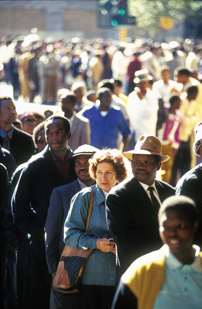 <p>On 27 April, South Africa holds its first democratic elections. The ANC wins by a significant majority, and Nelson Mandela becomes president of a carefully negotiated “government of national unity”.</p>